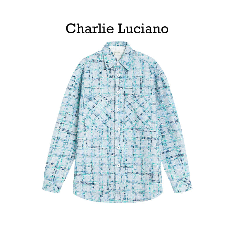 Charlie Luciano Trendy Brand Shirt 2025 Spring and Autumn New Coat Couple's Wear