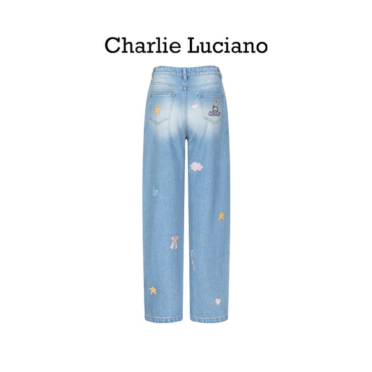 Charlie Luciano Nutcracker jeans casual pants