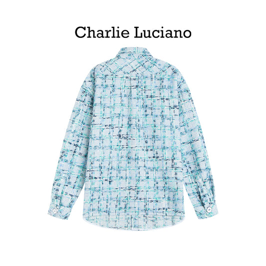 Charlie Luciano Trendy Brand Shirt 2025 Spring and Autumn New Coat Couple's Wear