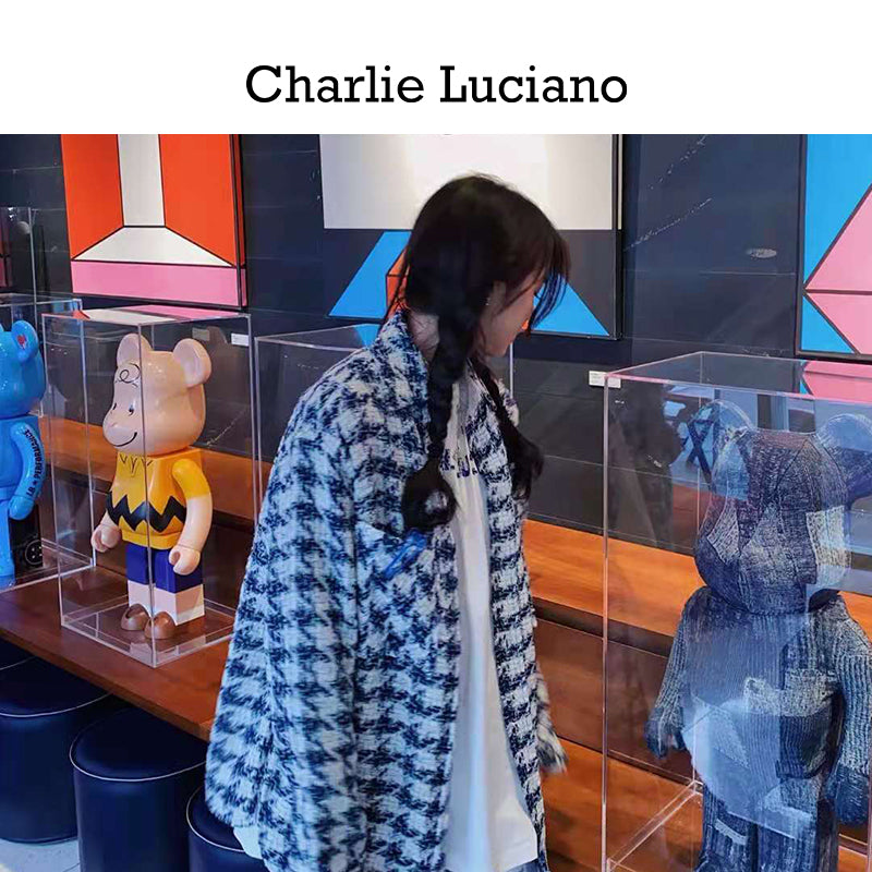 Charlie Luciano Shirt Trendy Brand Long Sleeve 2025 Spring and Autumn Couple's Loose CL Coat