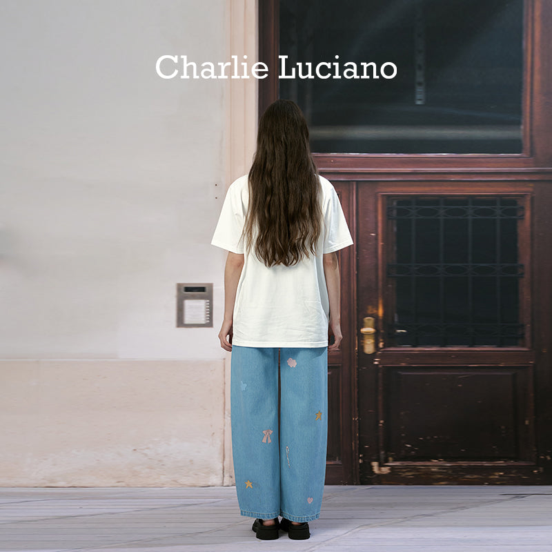 Charlie Luciano Nutcracker jeans casual pants